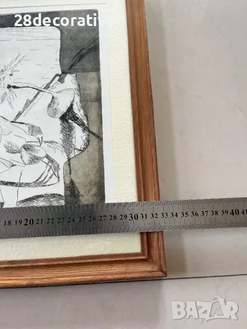 Картина Александър Пеев 1999г. Графика, снимка 6 - Картини - 48057882