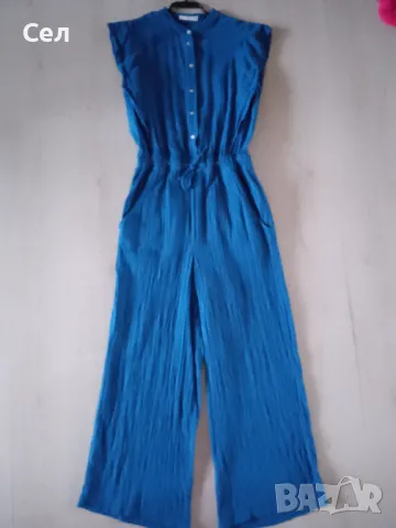 Син гащеризон Mango М-  L, снимка 1