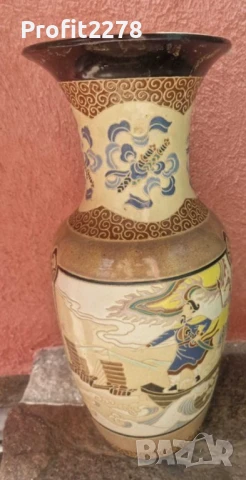 Антика рядка ваза 19ти век, снимка 2 - Вази - 51200990