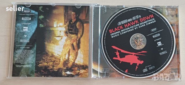 BLACK HAWK-HANS ZIMMER-оригинален диск Цена-16лв, снимка 2 - CD дискове - 41485324