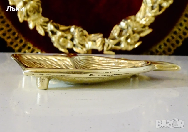 Бронзов пепелник глава на Кон. , снимка 4 - Антикварни и старинни предмети - 53262573