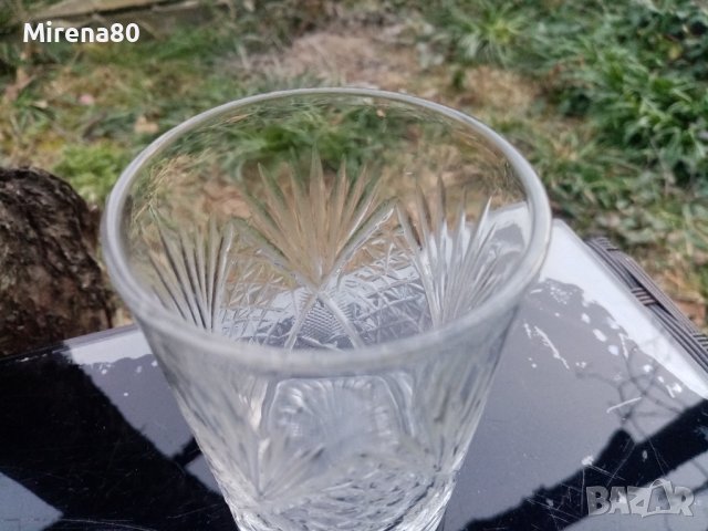 Кристални чаши за уиски - 5 бр., снимка 4 - Сервизи - 44185046