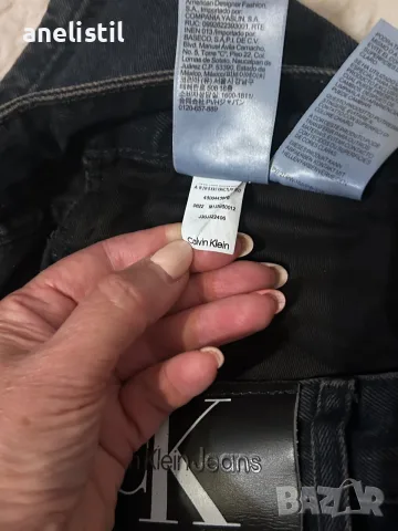 Оригинални мъжки дънки Calvin Klein Jeans – W36/L32, черни, снимка 3 - Дънки - 55879227