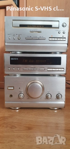 Аудио система Technics касетен дек,тунер и усилвател
