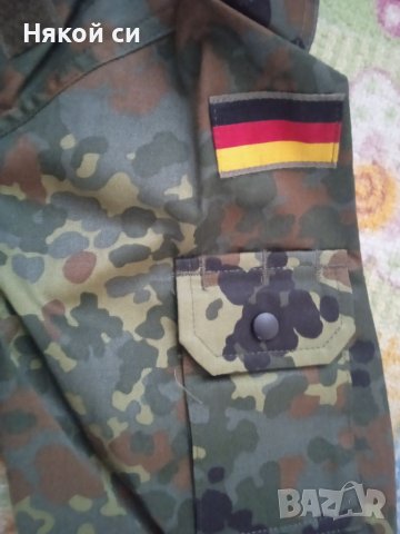 Камуфлажна риза немска, снимка 3 - Ризи - 41967036