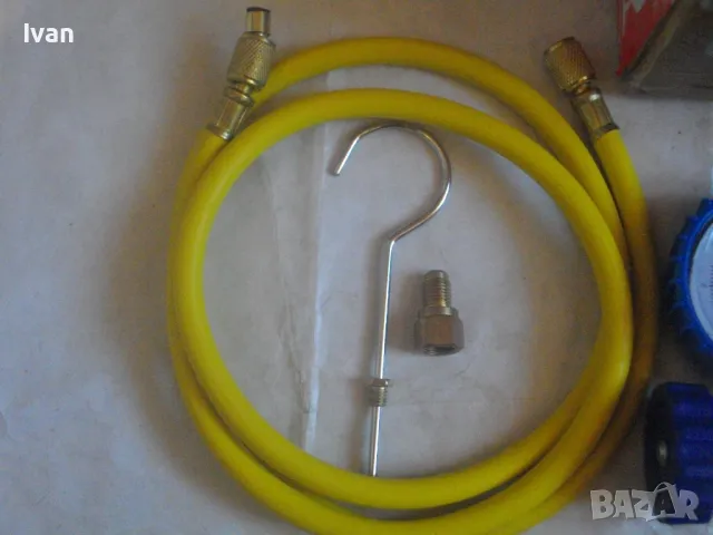 НОВ Комплект МАНОМЕТРИ ЗА ЗАРЕЖДАНЕ С ФРЕОН на автоклиматици проверка и тест МАНОМЕТРИЧЕН БЛОК , снимка 8 - Други инструменти - 47614114