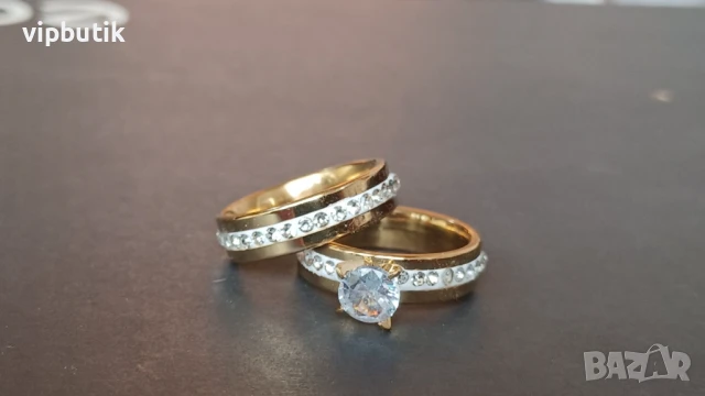 пръстен тип Годежен и халка 