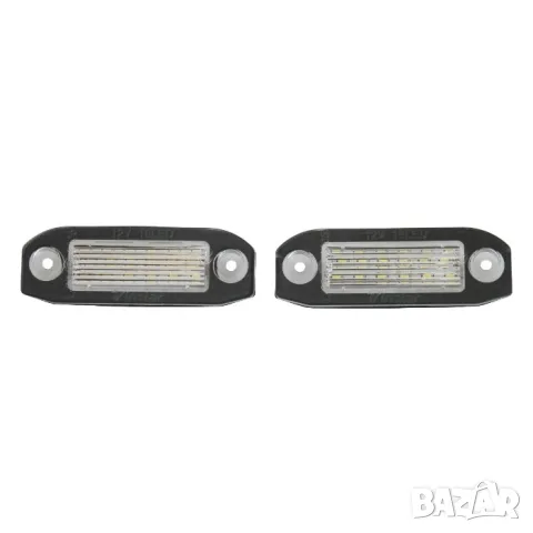 LED плафони за регистрационен номер Volvo V50 XC70 S40 V60 XC60 XC90 C70 S60 S80 и V70, снимка 5 - Аксесоари и консумативи - 55864654