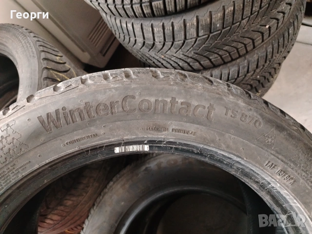 4бр. зимни гуми 225/50/17 Continental, снимка 5 - Гуми и джанти - 53213655