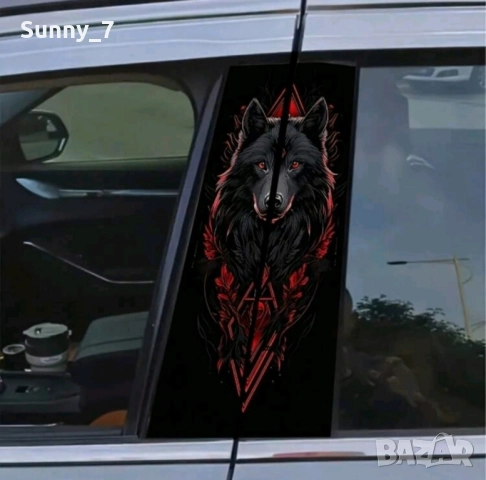 Водоустойчиви винилови стикери за кола-комплект от 2 бр., снимка 2 - Аксесоари и консумативи - 51185324