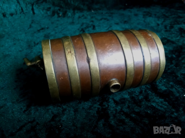 миниатюрна медна бъчва, снимка 2 - Други ценни предмети - 51879411