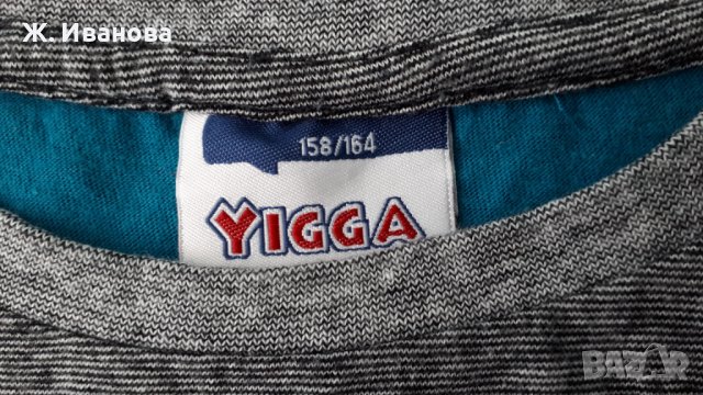 Памучна тениска с дълъг ръкав, снимка 2 - Детски пуловери и жилетки - 41669922