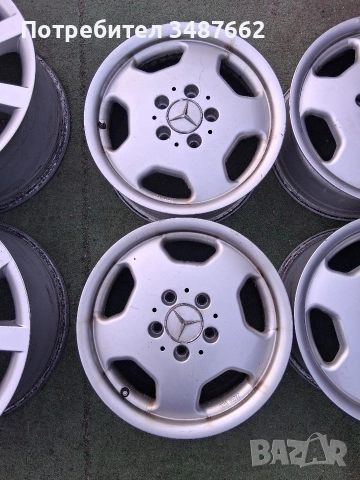 15цола за Мерцедес 7j×15 ет37 5×112 ц.66.6мм , снимка 2 - Гуми и джанти - 53829382