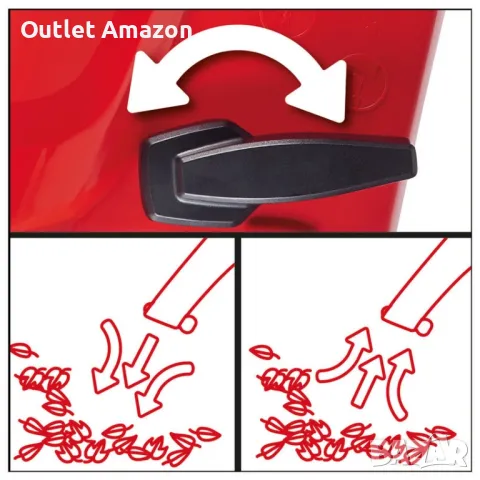 Електрически листосъбирач Einhell GC-EL 3024 E / 3000W

, снимка 3 - Градинска техника - 47829182