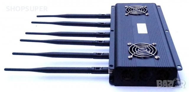 Стационарен заглушител за 3G , 4G и WiFi сигнал, снимка 4 - Друга електроника - 38991345