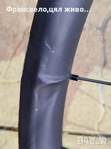 28.29 цола карбон капли за велосипед колело, шини с проблем industry nine 15/110. 12/148, снимка 4 - Велосипеди - 52210335