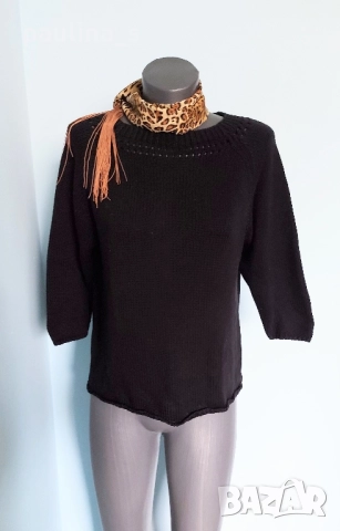 Три различни броя / Марков пуловер "Karl Kani", "Biaggini", "Green dog" , снимка 15 - Блузи с дълъг ръкав и пуловери - 52490881