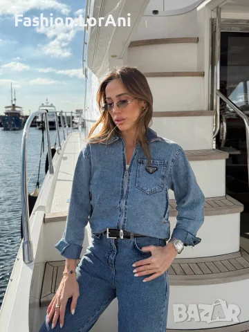 дънков комплект PRADA, снимка 2 - Комплекти - 56136567