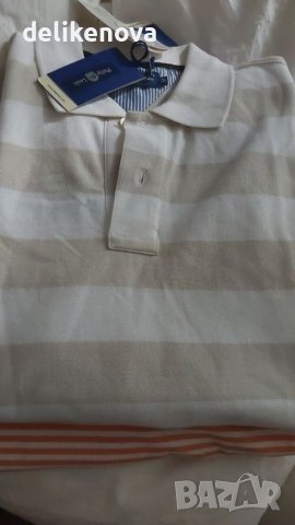 Philip Louis. Original. Size L Две тениски. Ризки с яка , снимка 6 - Тениски - 29568659