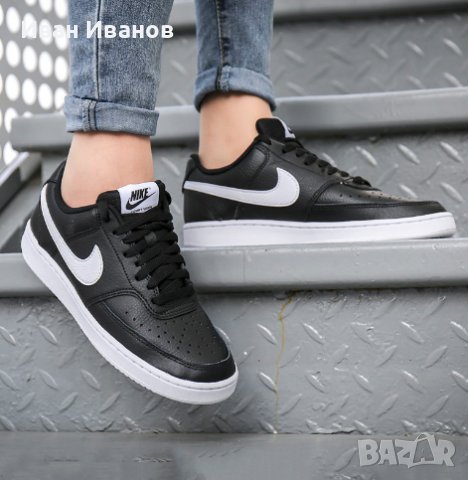 оригинални кецове/маратонки  NIKE COURT VISION LOW номер 38-38,5, снимка 1 - Маратонки - 39810502