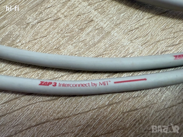 MIT Zap 3 RCA interconnect / Аудио кабели, снимка 9 - Ресийвъри, усилватели, смесителни пултове - 52546727