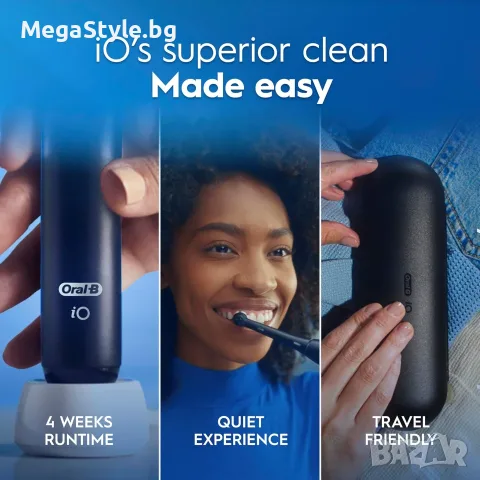 Електрическа четка за зъби Oral-B iO2 Night Black + Калъф за пътуване, снимка 15 - Други - 55834305