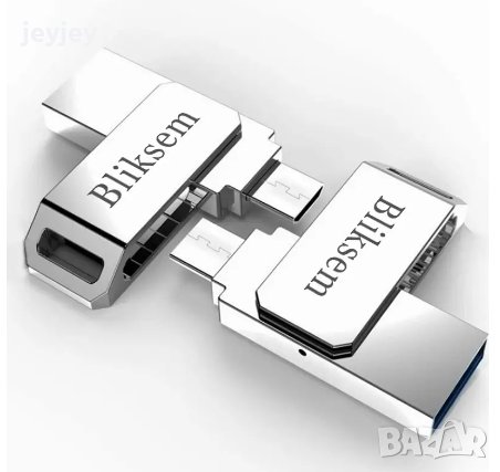 USB flash 2 в 1, снимка 1 - USB Flash памети - 44384228