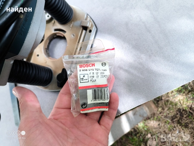 Оберфреза Bosch, снимка 7 - Други инструменти - 52102154