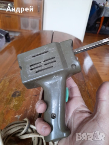 Стар индукционен поялник #21, снимка 5 - Други ценни предмети - 53487154