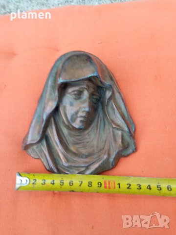 Изображение на Богородица, снимка 2 - Антикварни и старинни предмети - 34252197