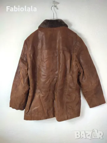 Hooper's London leather coat EU 48, снимка 3 - Якета - 47652186