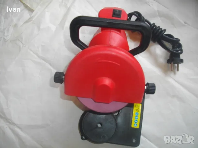 220 вата Немска електрическа МАШИНА ЗАТОЧВАНЕ ВЕРИГИ със забележка искрене ATIKA, снимка 3 - Други инструменти - 47421892