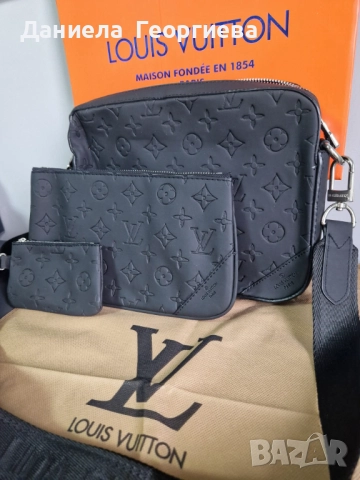 Мъжка чанта Louise Vuitton , снимка 2 - Чанти - 52009004