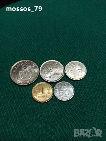 Колекция Песети 1982 година Испания