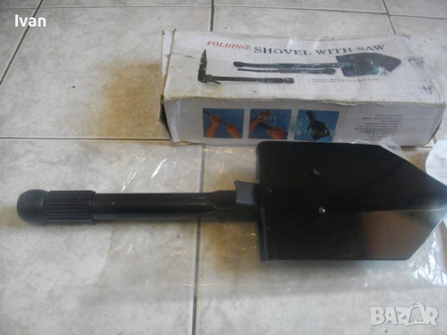 Нова Сгъваема Походна Лопата-3 Положения-470мм, снимка 7 - Други инструменти - 41384577
