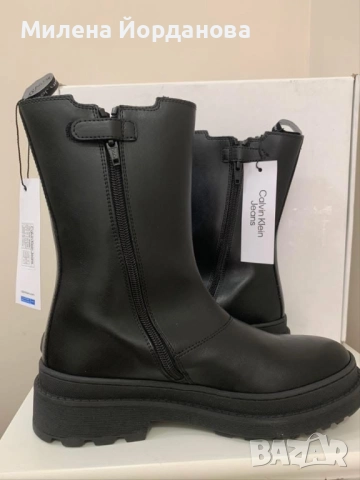 Боти Chelsea Calvin Klein , снимка 2 - Дамски боти - 52323787