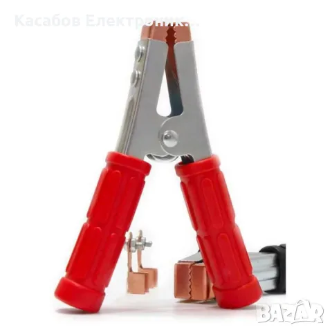 Щипки тип крокодил за акумулаторни клеми 600А 2бр., снимка 2 - Друга електроника - 47475618