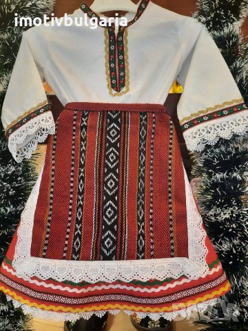 Детска народна носия за момиче, снимка 5 - Детски рокли и поли - 40083728