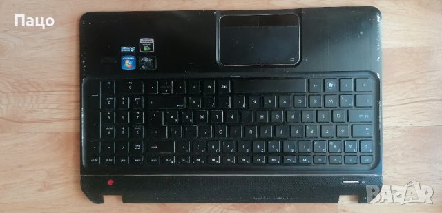 HP dv6/горен безел с клавиатура, снимка 9 - Части за лаптопи - 41456242