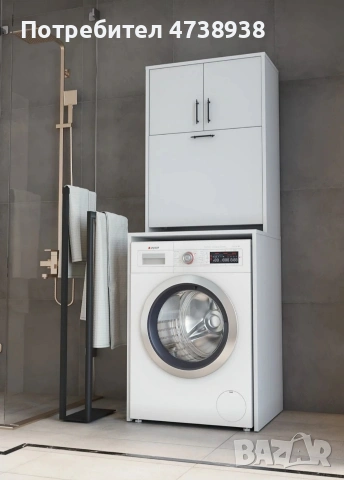 Шкаф за пералня с място пране, снимка 3 - Шкафове - 53761707