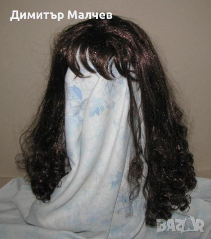 Перука от изкуствена коса 60 см къдрава, отлична, снимка 2 - Други - 52020405