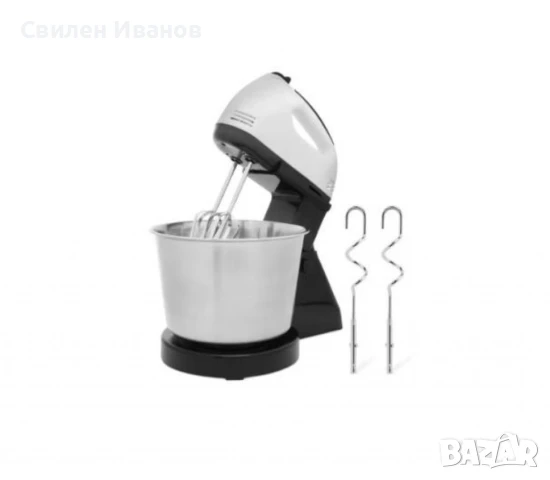 Миксер с купа от неръждаема стомана – 250 W, 2L, 7 скорости, снимка 8 - Миксери - 51315272
