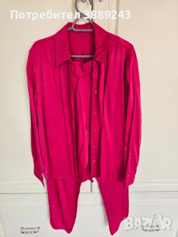 Дамски панталон и риза 