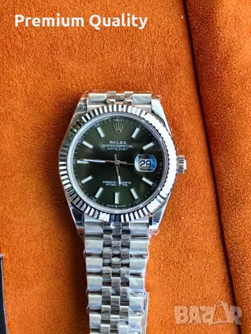 Rolex Datejust Green 41mm, снимка 2 - Мъжки - 49980737