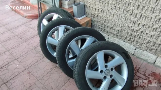 Всесезонни гуми Michelin С лети джанти почти нови, снимка 1