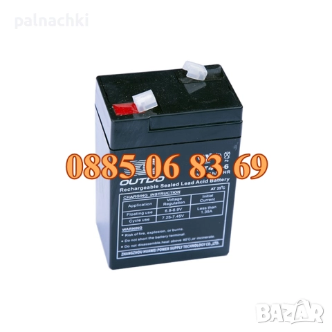 Тягов акумулатор 6V 1.3Ah, 6V 4Ah, 6V 7Ah, акумулаторна батерия 6V, снимка 4 - Аксесоари и консумативи - 52020027