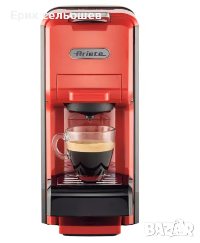 Ariete 1304/12 Кафемашина 4в1 – Nespresso, Dolce Gusto, ESE и Мляно Кафе, 19 bar, снимка 2 - Кафемашини - 56167987