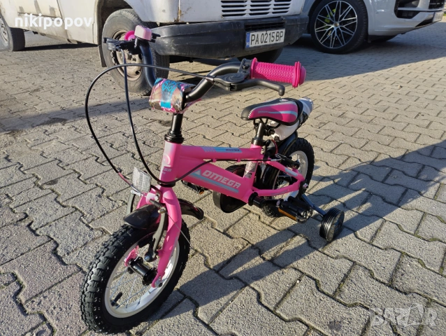 BYOX Велосипед 12" MASTER розов, снимка 7 - Велосипеди - 53531584