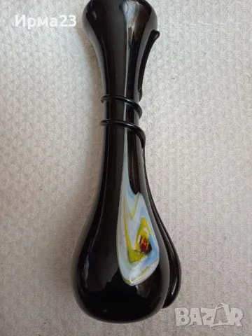 Стъклена ваза, снимка 1