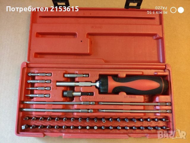 Mac Tools 49 части качествени отвертка тресчотка с битове накрайници